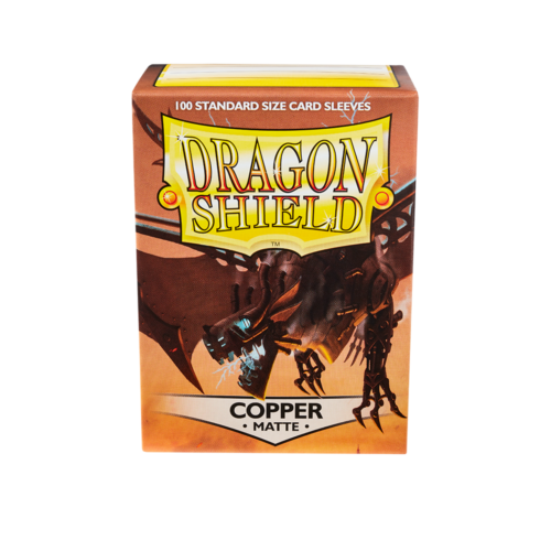 Dragon Shield kártyavédő (Matte Copper)