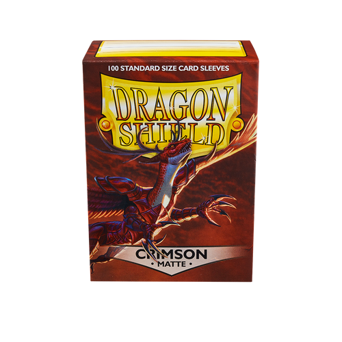 Dragon Shield kártyavédő (Matte Crimson)