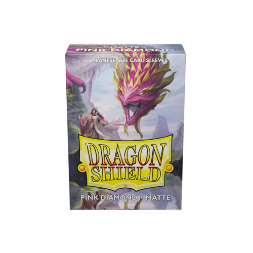 Dragon Shield kártyavédő (Pink Diamond)