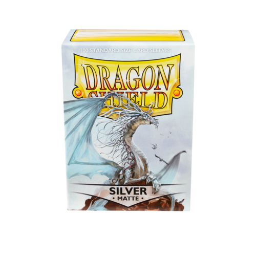 Dragon Shield kártyavédő (Matte Silver)