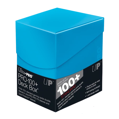 Ultra Pro Eclipse Pro 100+ Deck Box - Sky Blue