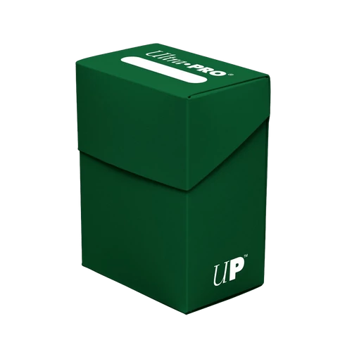 Ultra Pro Solid Deck Box - Forest Green