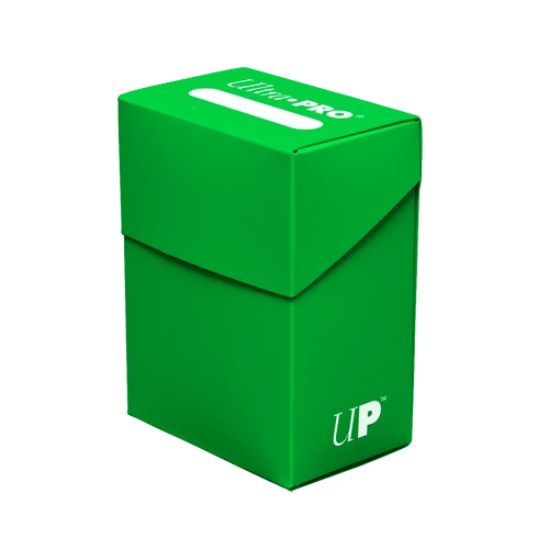 Ultra Pro Solid Deck Box - Lime Green