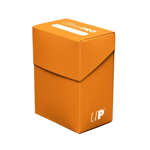 Ultra Pro Solid Deck Box - Pumpkin Orange