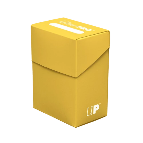 Ultra Pro Solid Deck Box - Yellow