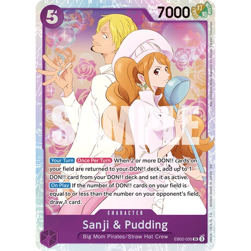 Sanji & Pudding (EB02-035)