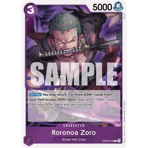 Roronoa Zoro (OP09-076)