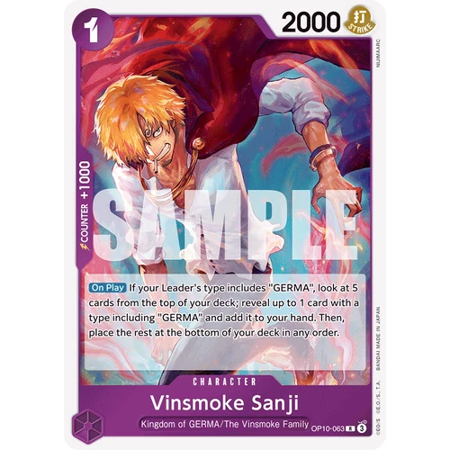 Vinsmoke Sanji (OP10-063)