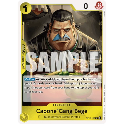 Capone"Gang"Bege (OP10-103)