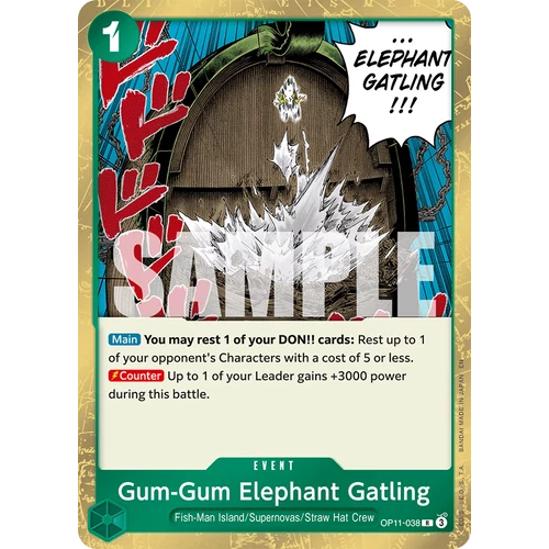 Gum-Gum Elephant Gatling (OP11-038)