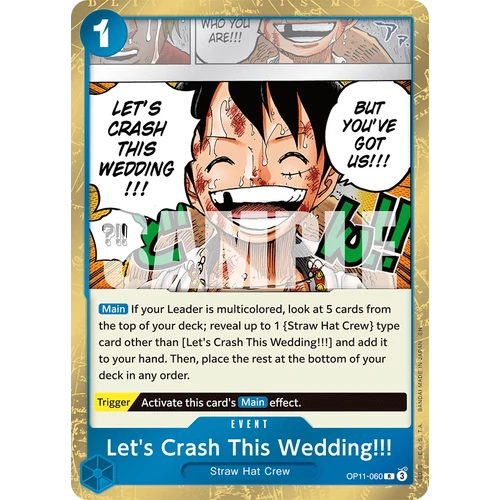 Let's Crash This Wedding!!! (OP11-060)