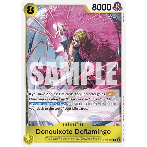 Donquixote Doflamingo (OP12-107)