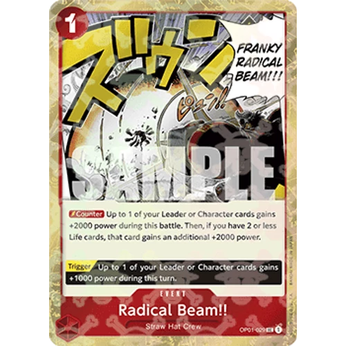 Radical Beam (OP01-029) Jolly Foil