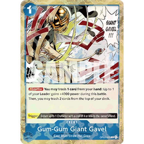 Gum-Gum Giant Gavel (OP03-055) Jolly Foil