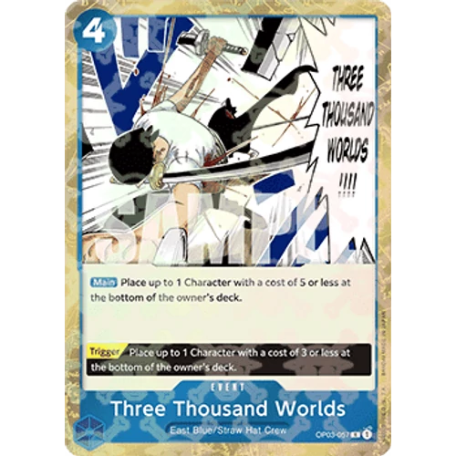 Three Thousand Worlds (OP03-057) Jolly Foil