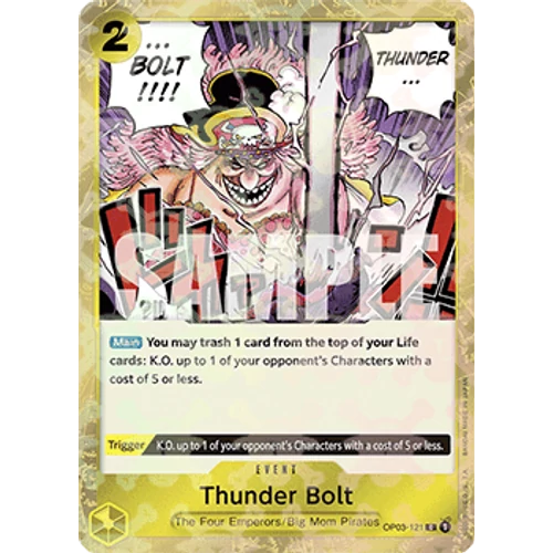 Thunder Bolt (OP03-121) Jolly Foil