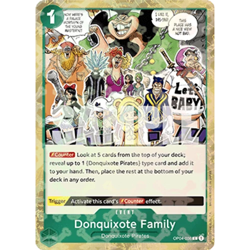 Donquixote Family (OP04-036) Jolly Foil