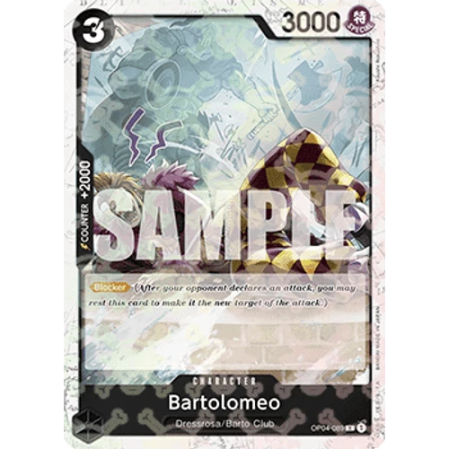 Bartolomeo (OP04-089) Jolly Foil
