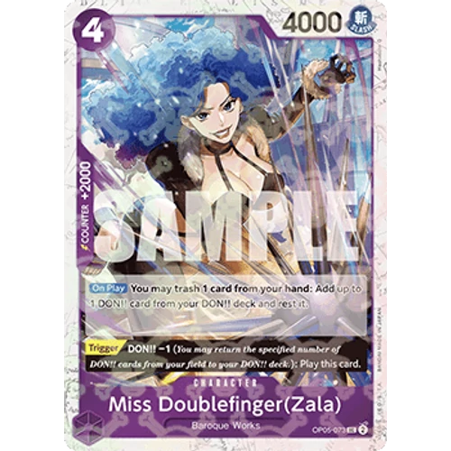 Miss Doublefinger(Zala) (OP05-073) Jolly Foil