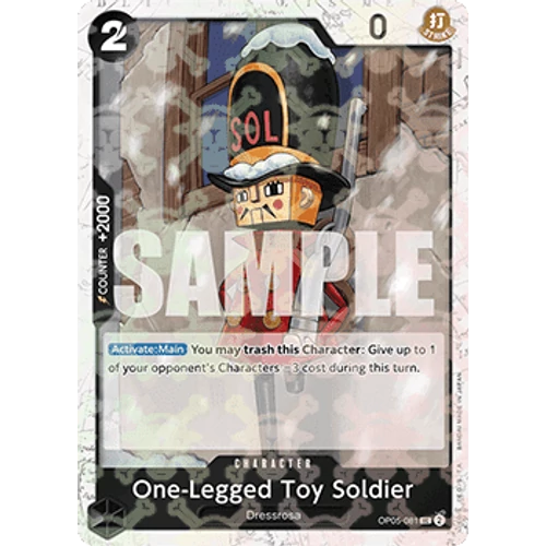 One-Legged Toy Soldier (OP05-081) Jolly Foil