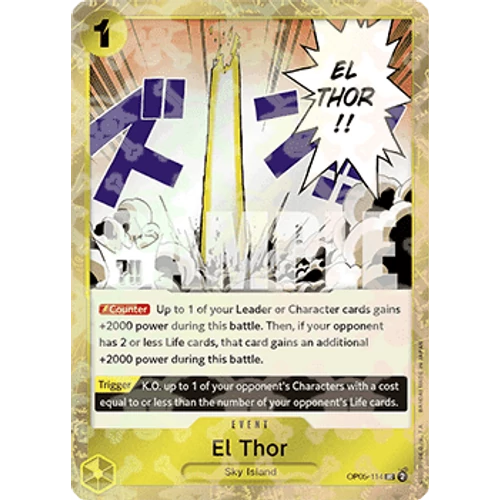 El Thor (OP05-114) Jolly Foil
