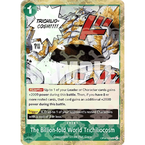The Billion-fold World Trichiliocosm (OP06-038) Jolly Foil