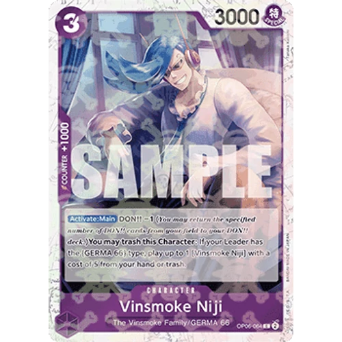 Vinsmoke Niji (OP06-064) Jolly Foil