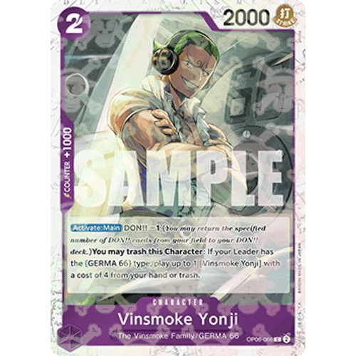Vinsmoke Yonji (OP06-066) Jolly Foil