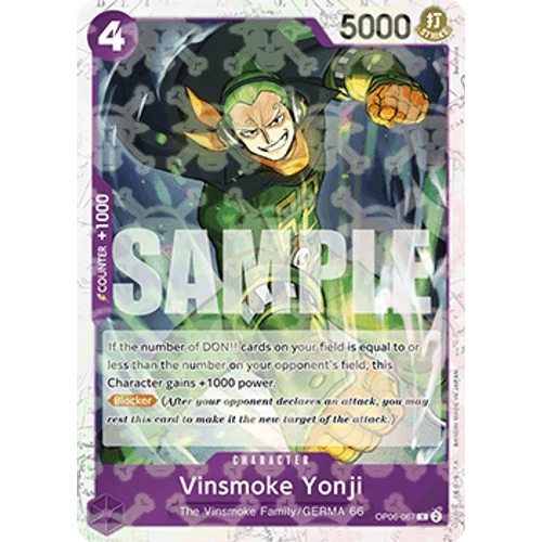 Vinsmoke Yonji (OP06-067) Jolly Foil