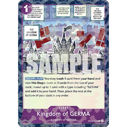 Kingdom of GERMA (OP06-079) Jolly Foil