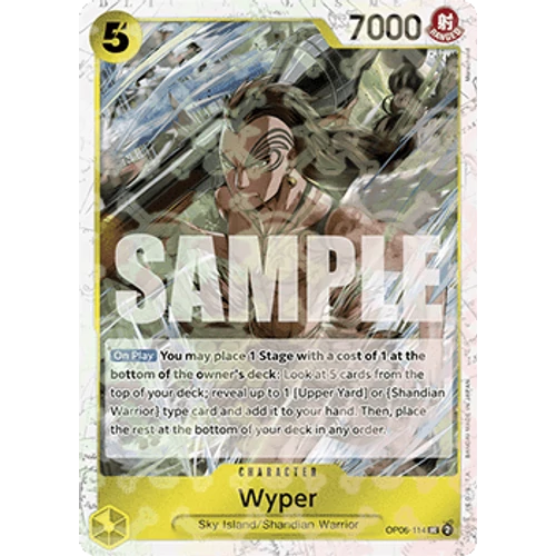 Wyper (OP06-114) Jolly Foil