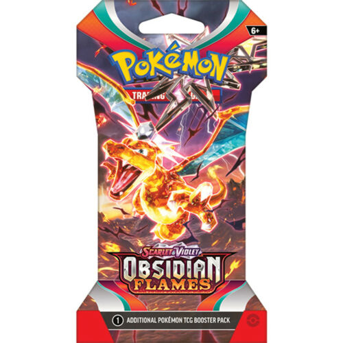 Obsidian Flames Sleeved Booster