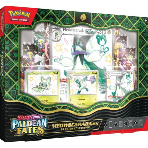Paldean Fates Premium Collection - Shiny Meowscarada ex