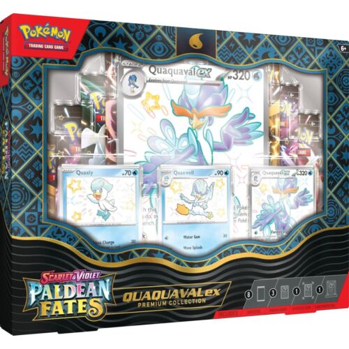 Paldean Fates Premium Collection - Shiny Quaquaval ex
