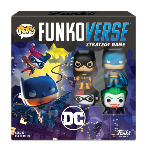 Funkoverse Strategy Game: DC Comics 4-Pack