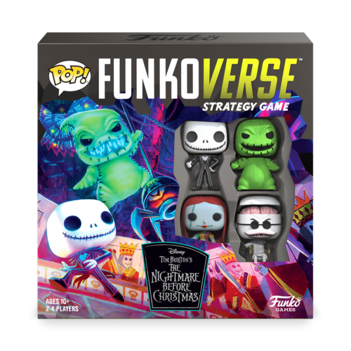 Funkoverse Strategy Game: The Nightmare Before Christmas 4-Pack