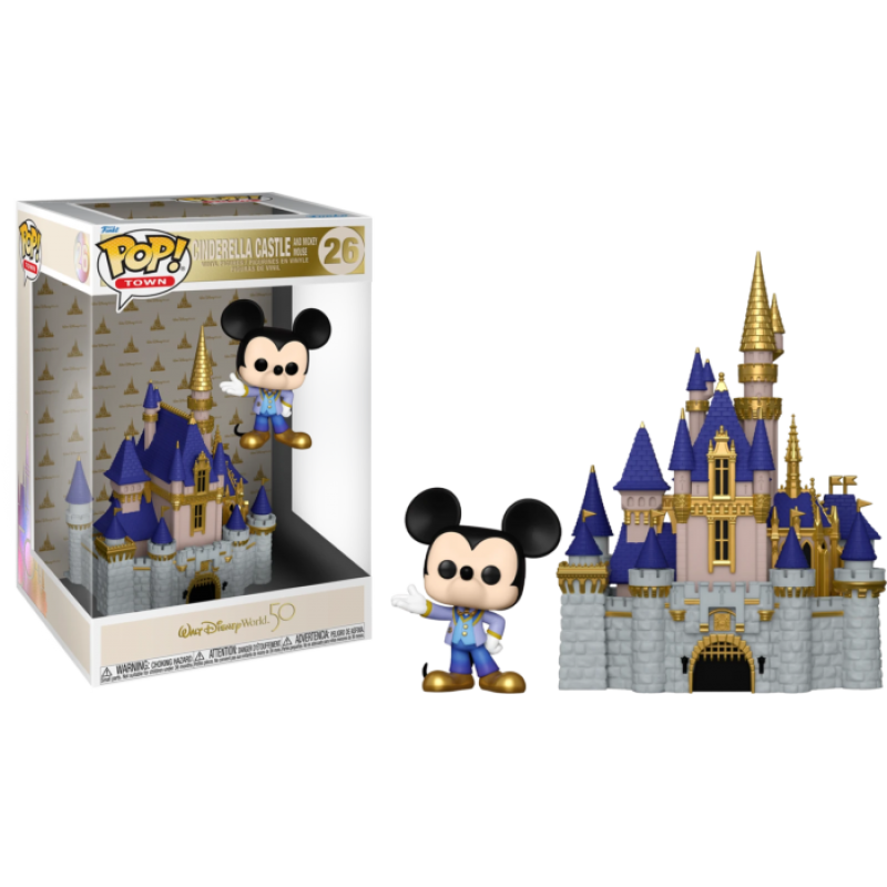 walt disney castle funko